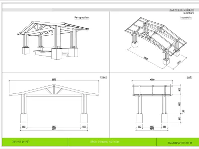gazebo 3D model