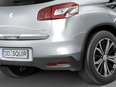 Peugeot 4008 2013 3D model