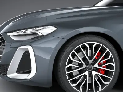 Audi S5 Avant 2025 3D model