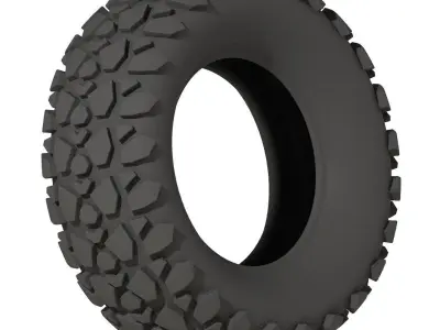 PREMIUM AUTOMOTIVE TYRE PACK 3D Model Collection