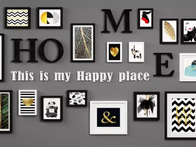 Decorative set08 3D model