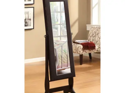 Albali Manufactured Wood Rectangle Floor Mirror 3D model