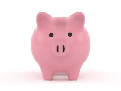 Ceramic Piggy Bank 3D model