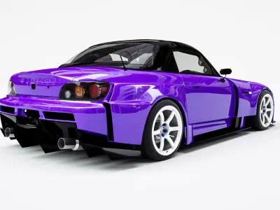 HONDA S2000 3D model purchase