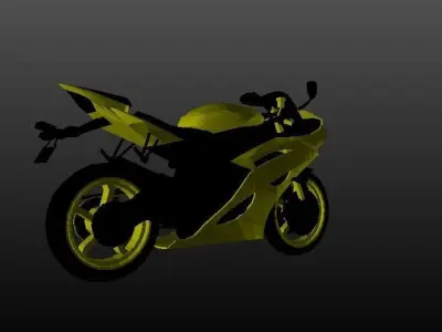 R6 bike 3d 3D model