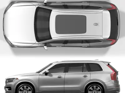 VOLVO XC90 2022 3D model