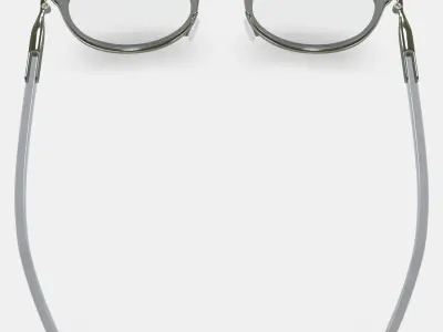 Whittier Eyeglasses in Soapstone with Riesling 3D model