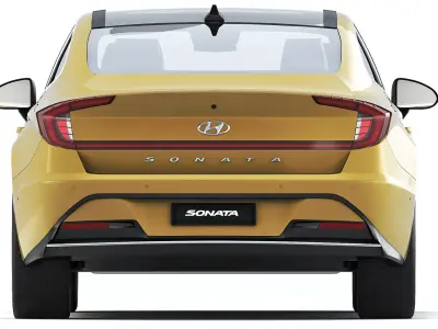 Hyundai Sonata 2020 3D model