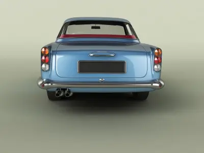 Aston Martin DB4 Convertible 3D model