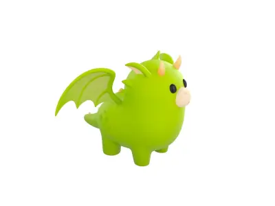 Dragon Character 3D model purchase
