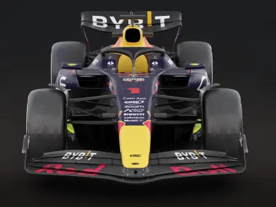 F1 Red Bull RB19 3D model