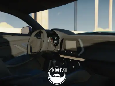 camaro 2020 3D model