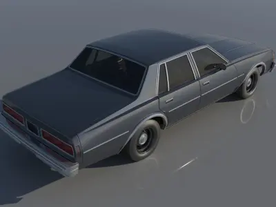 Chevrolet Impala 1977 3D print model