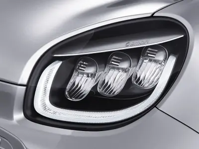 Smart EQ Fortwo 2020 Prime Coupe 3D model