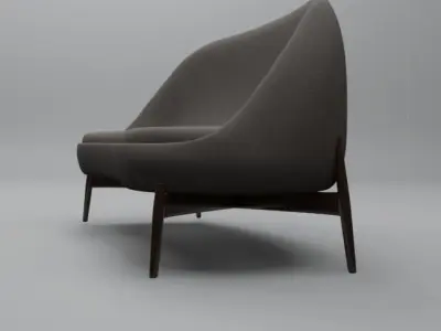 Minotti Sendai Sofa 3D model