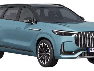 Jaecoo J8 2025 3D model