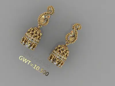 EARING STUDS 3D model purchase