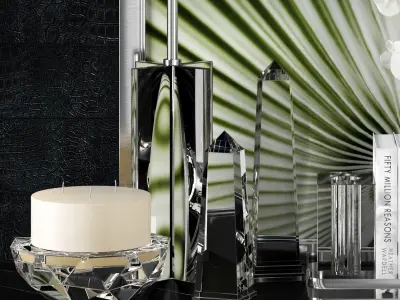 Williams Sonoma decoration set 2 3D model