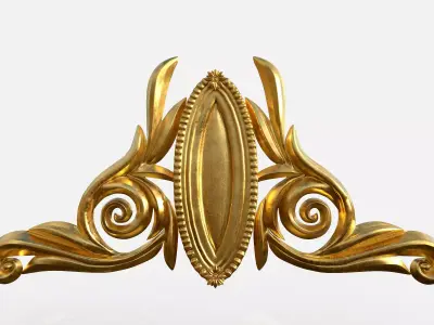 Cartouches 2x 3D model low poly high poly Low-poly 3D model