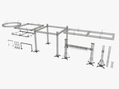 Truss Collection 3D model