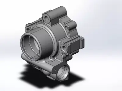 pump-3D gearbox 3D print model