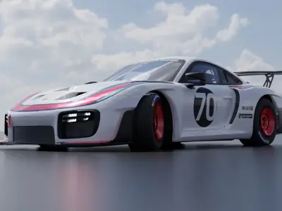 2020 Porsche 935 - DMAX Designs 3D model