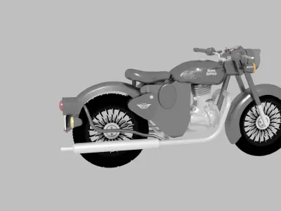 Royal Enfield Classic 3D model