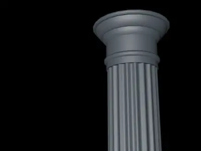 24 Pillars 3D model
