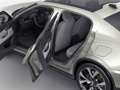 Polestar 2 2024 3D model