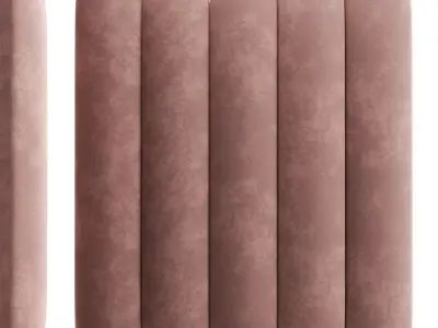 Wall soft panel 01 3D model