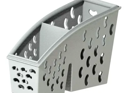 Stationery Objects Holder 3D print model