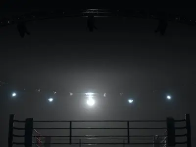 Boxing ring  3D model