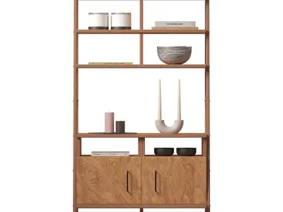 Bookcase Maxi W97 III 3D model