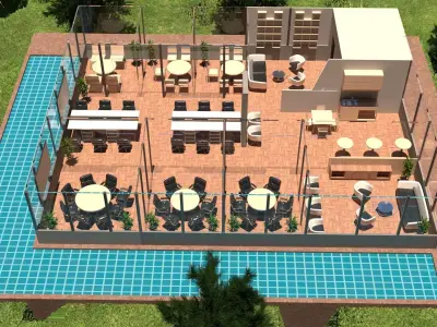 3d modeling for company  Free low-poly 3D model