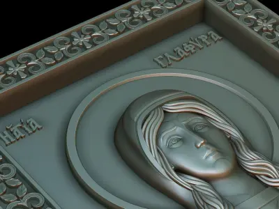 Saint Glaphyra of Amasia 3D model