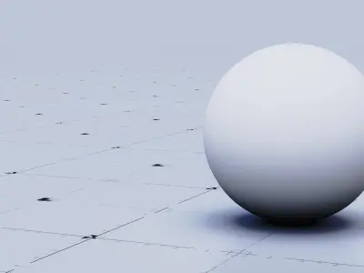 Floor Tile - RAL 9010 Texture