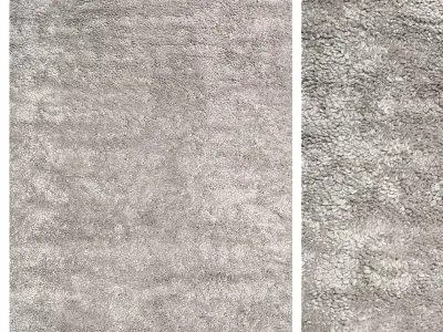 Carpet Stick Saggi - Light Gray 3D model