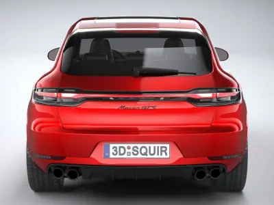Porsche Macan GTS 2020 3D model