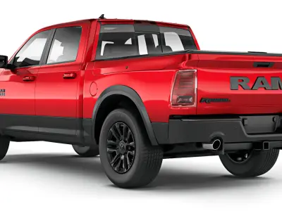 Dodge Ram 1500 Rebel 2015 3D model