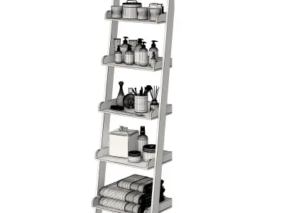 Bathroom Stand 3D model