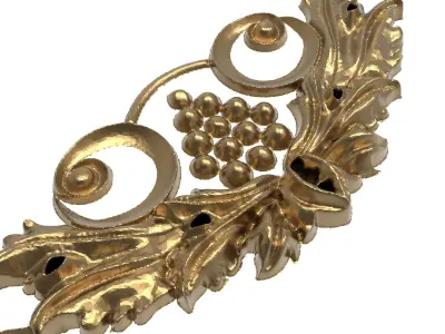  decorative pattern ready for 3D printing 3D model 243