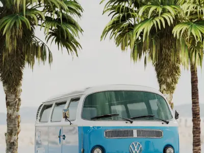 Volkaswagen T2  3D model