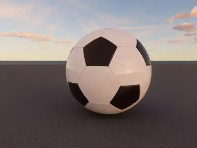 Football soccer ball Free 3D model buy