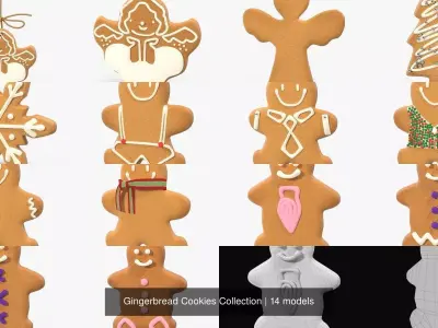Gingerbread Cookies Collection