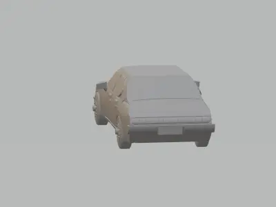 Toyotan Corona Mark II 1977 3D print model