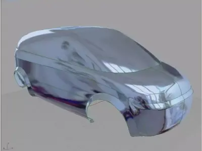 Audi A2 Free 3D model