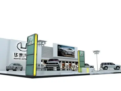 Exhibition - Area - 25X16-3DMAX2009-013 3D model