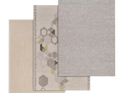 Rug Set 949 3D model