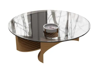 Parametric Coffee Table 3D model
