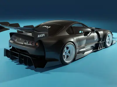Toyota Supra Mk IV Extreme Modification 3D model